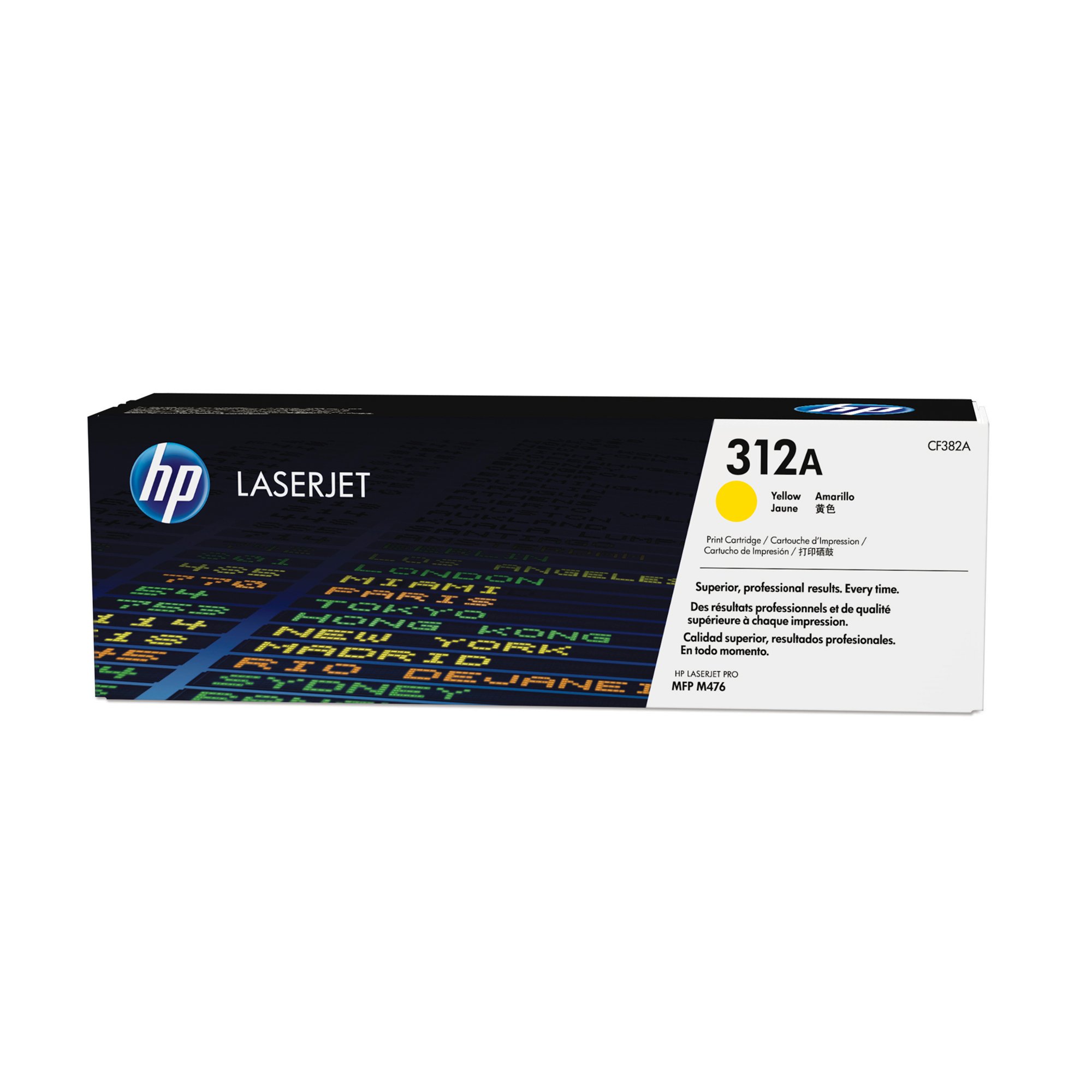 HP Тонер CF382A, 312A, Yellow