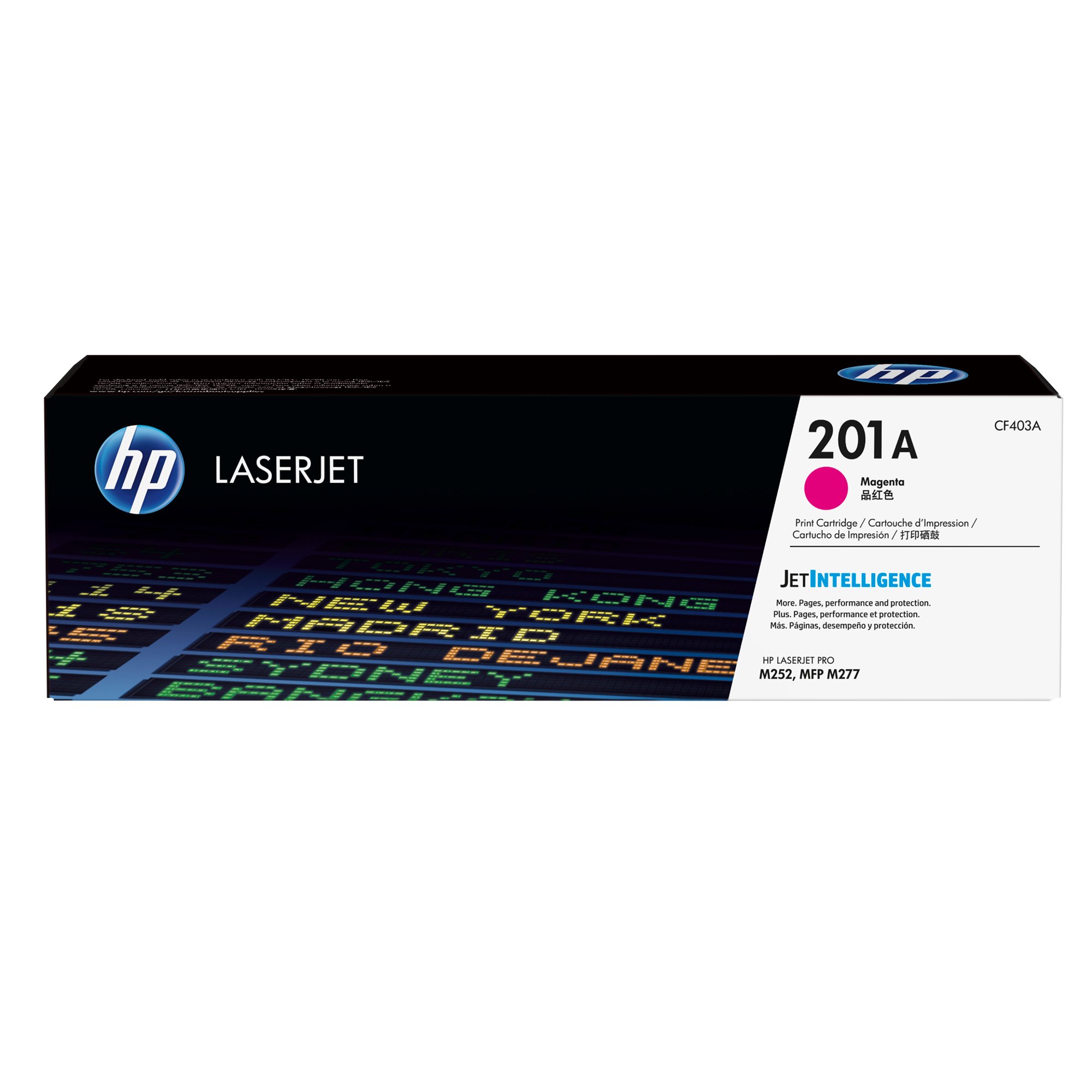 HP Тонер CF403A, 201A, Magenta