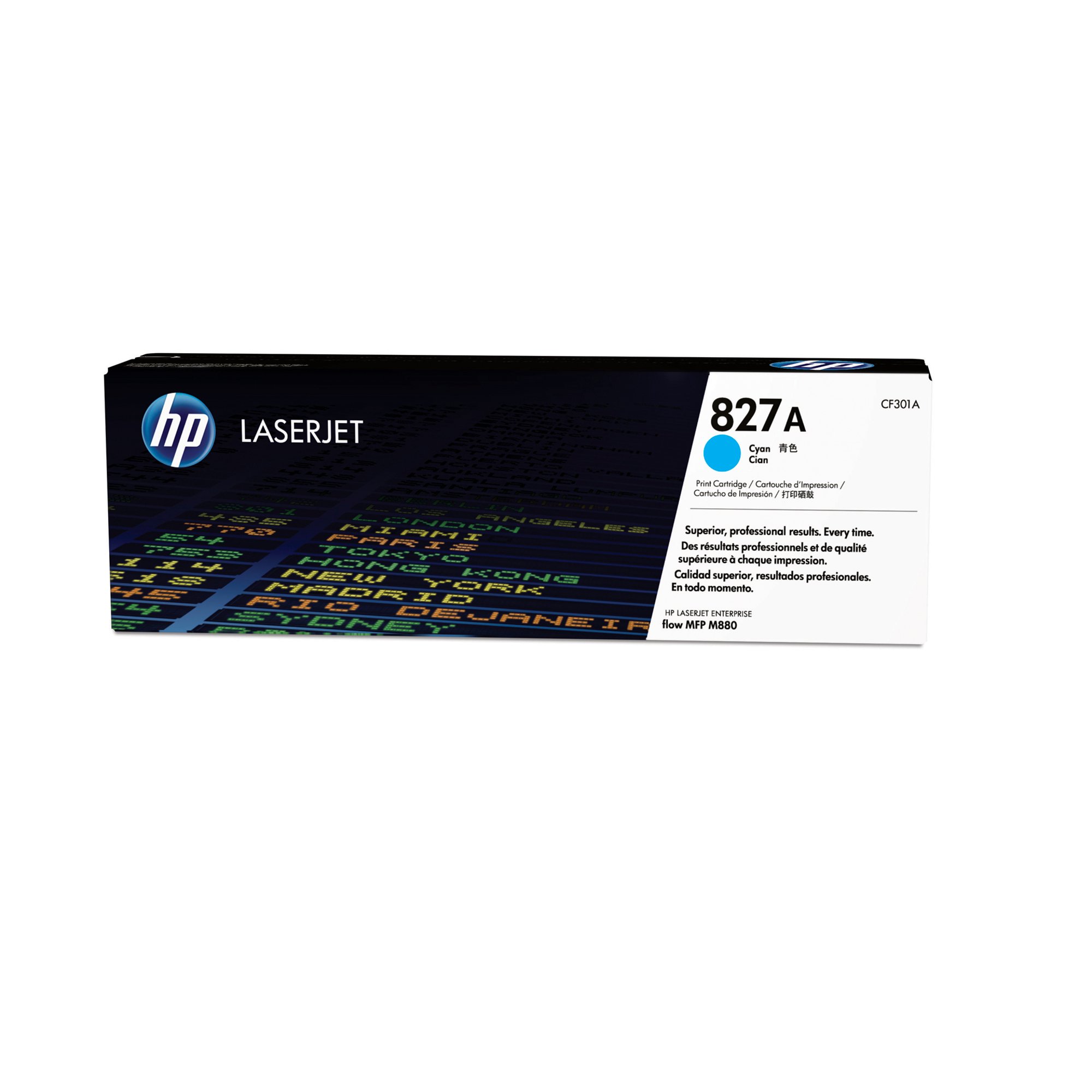 HP Тонер CF301A, 827A, Cyan