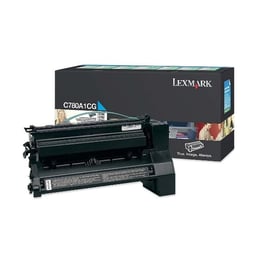 Lexmark Тонер C780/X782, 6000 страници/5%, Cyan