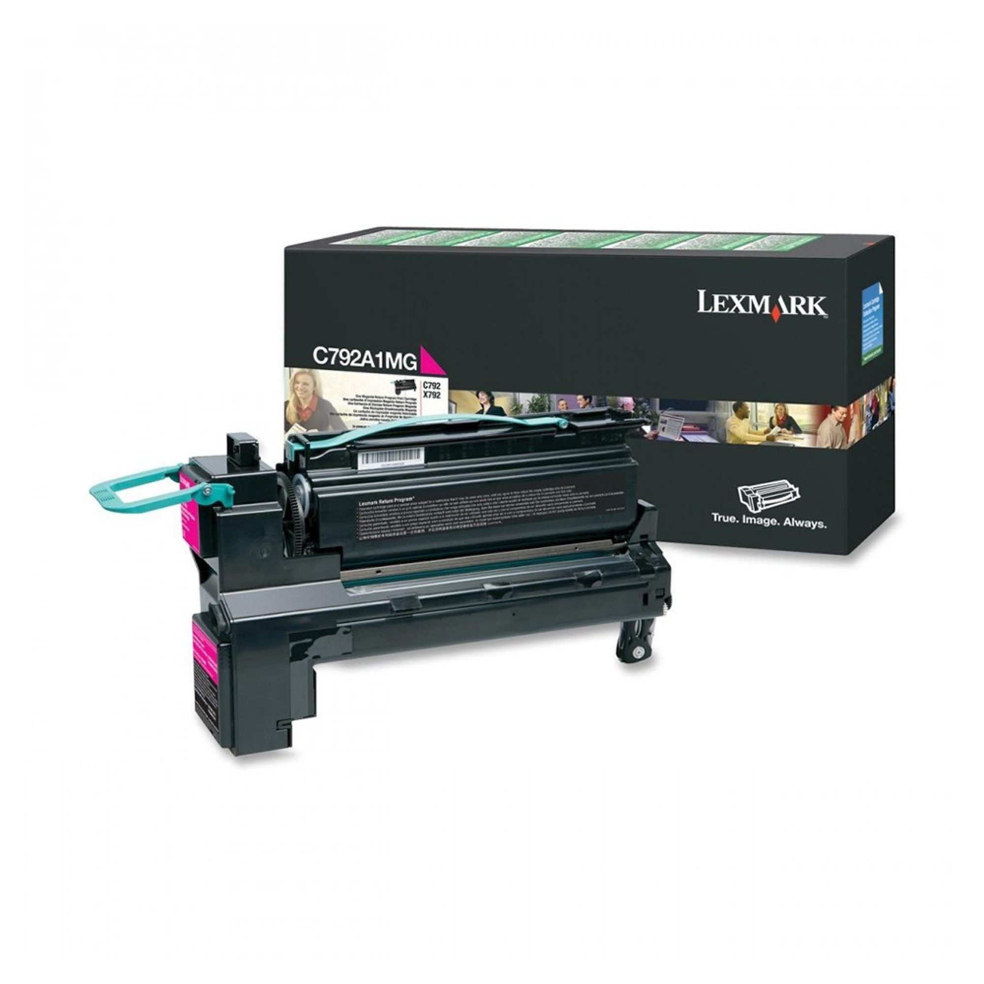 Lexmark Тонер C792, C792A1MG, Magenta