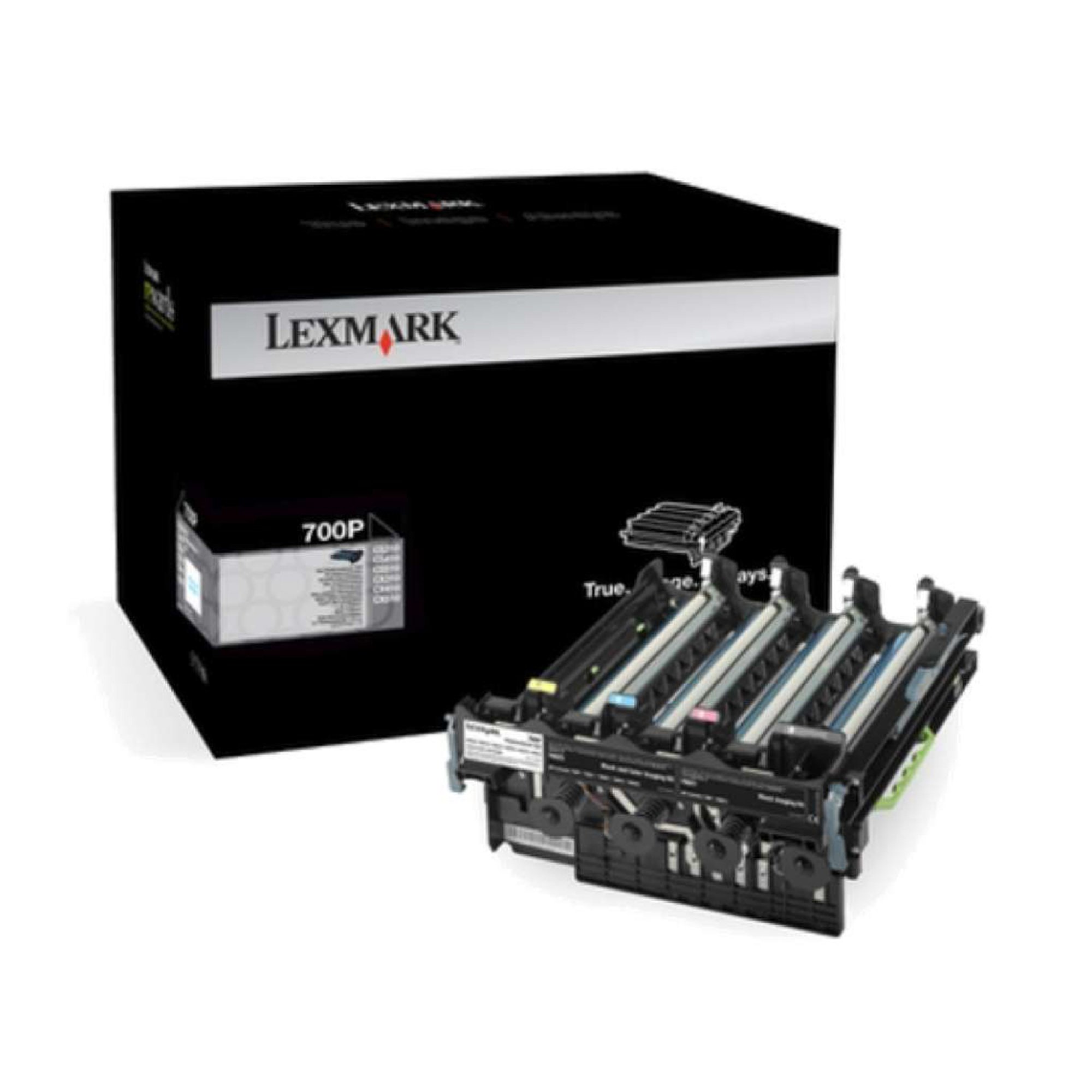 Lexmark Барабан 70C0P00, 40000 копия, Black + Colour