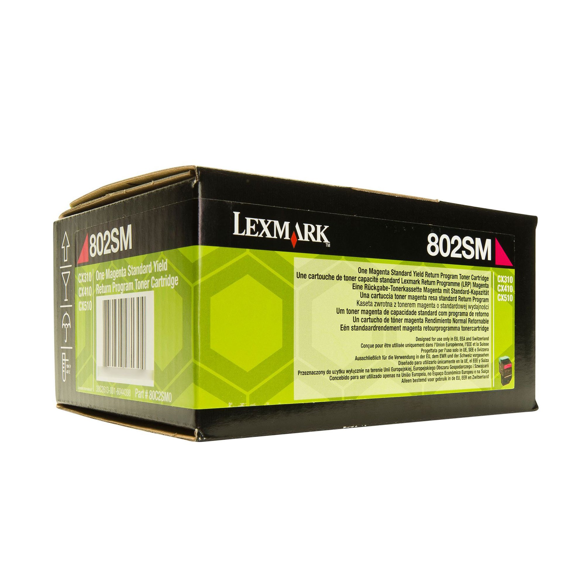 Lexmark Тонер CX310/410/510 80C2SM0, 2000 страници/5%, Magenta