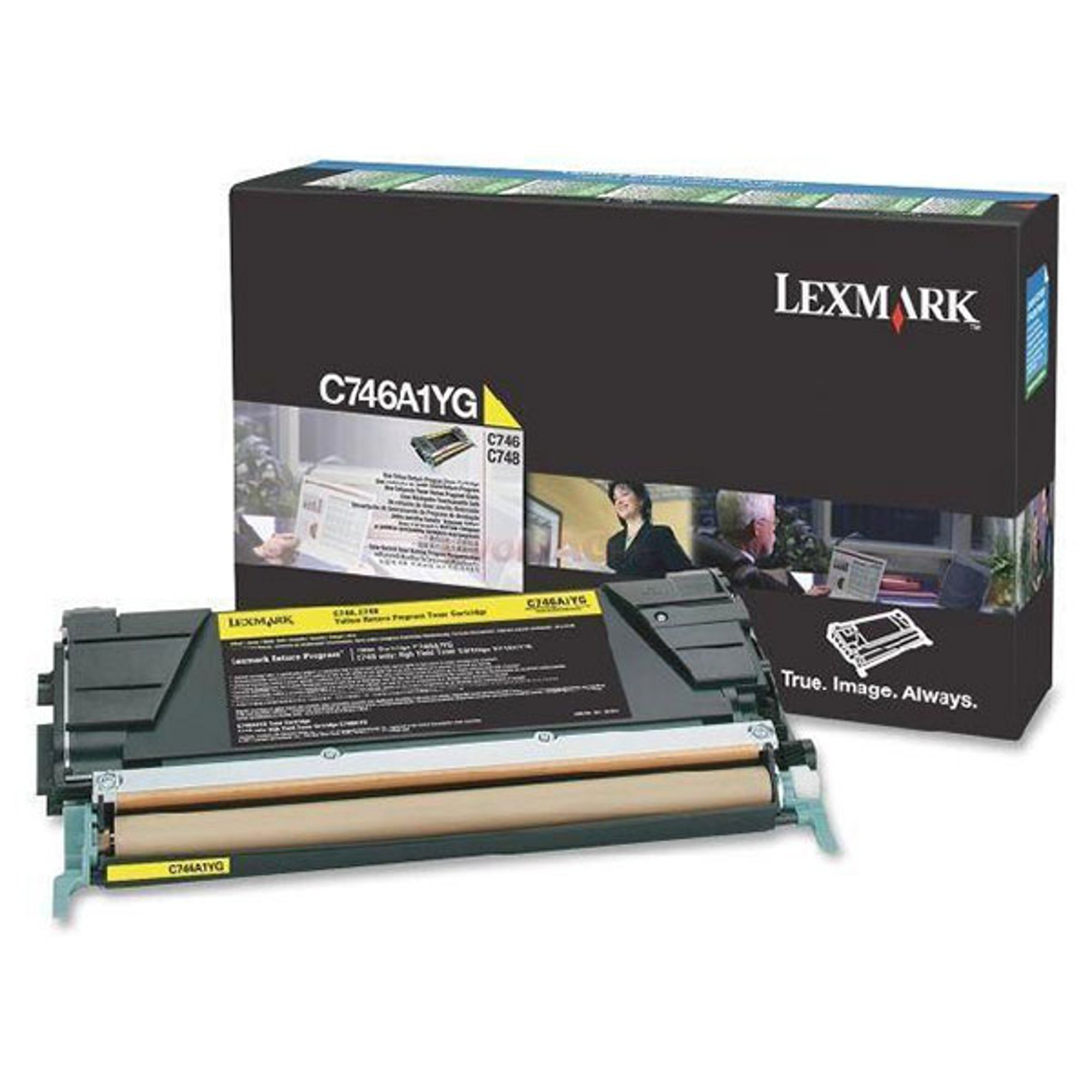 Lexmark Тонер C746A1YG, 7000 страници/5%, Yellow