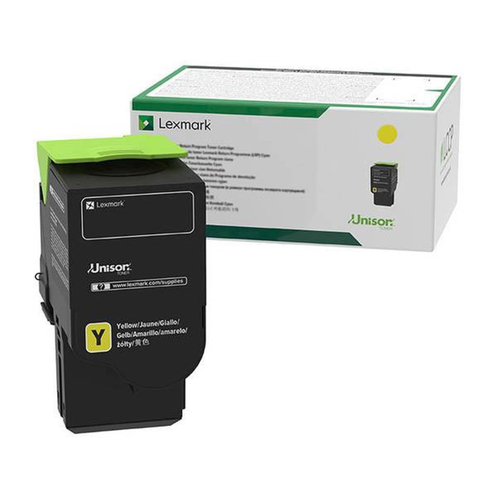 Lexmark Тонер C2320Y0, C2325/C2425/C2535, 1000 страници/5%, Yellow