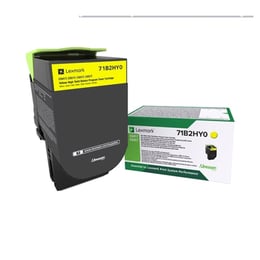 Lexmark Тонер 71B2HY0, 3500 страници/5%, Yellow