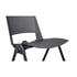 RFG Посетителски стол Sweet Black, черен, 4 броя в комплект