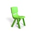 RFG Детски стол Chico, пластмасов, с облегалка, зелен, 41 х 35 х 62 cm