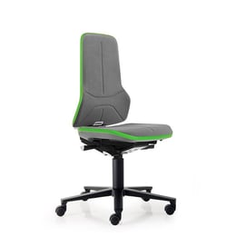 Bimos Ергономичен работен стол Neon 9573, сив и зелен