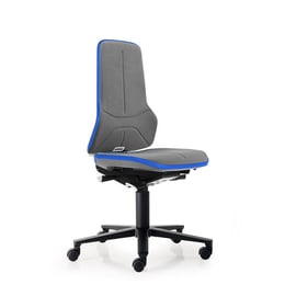 Bimos Ергономичен работен стол Neon 9573, сив и син
