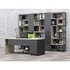 RFG Стелаж Boxi S, метален, 72 х 37 х 212 cm, черен