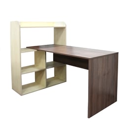 Офис бюро SLB1, с етажерка, 18 mm плот, 140 х 100 х 121 cm, сглобена мостра