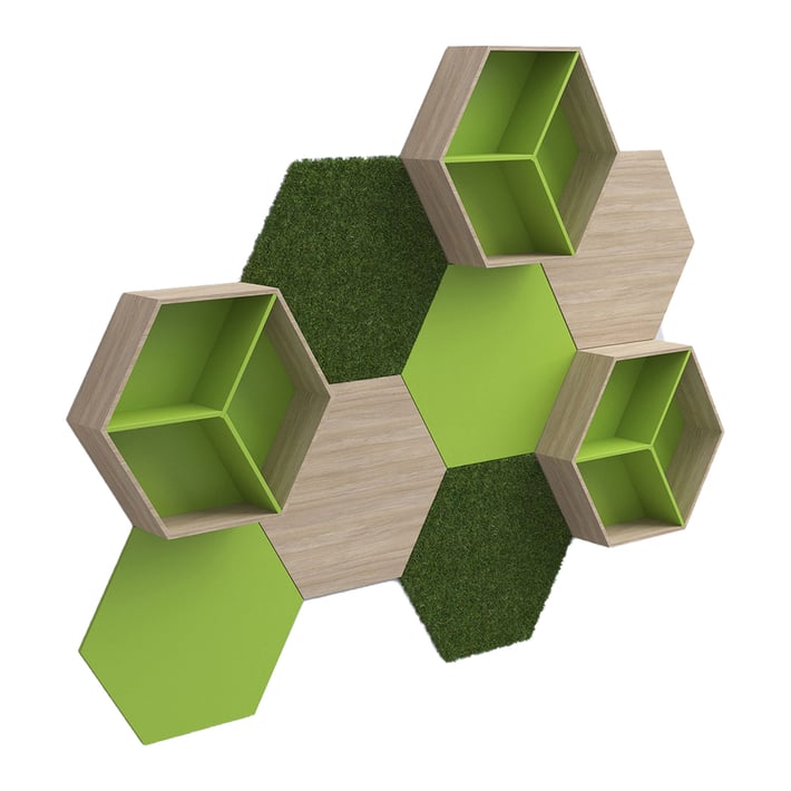 RFG Свързващ линк за модули Hexagon, 50 х 42 х 32 mm