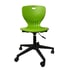 Ученически стол RFG Maxima Move Black, полипропилен, до 120 kg, зелен