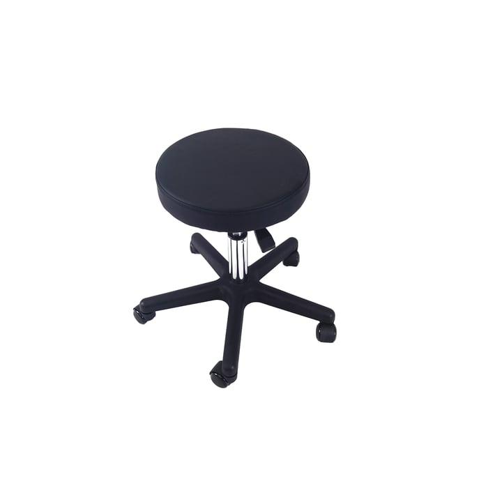 RFG Работен стол-табуретка Stool, черна
