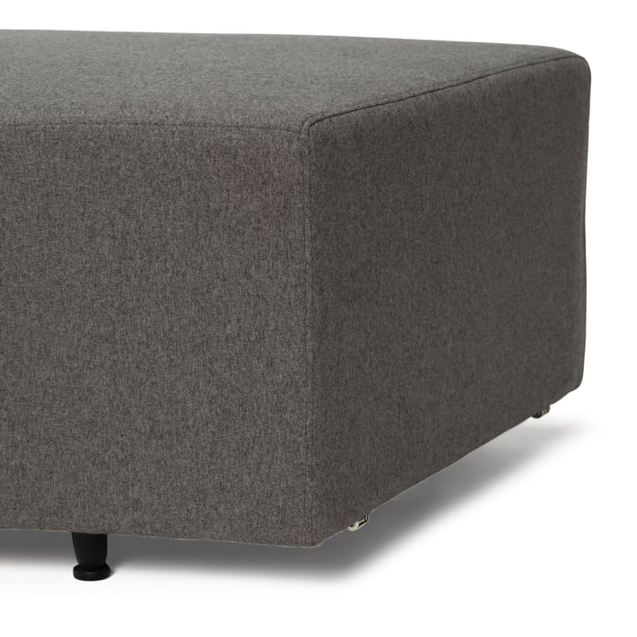 Табуретка RFG Zara, дамаска, 1390-870 х 670 х 410 mm, сива