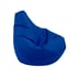 Пуф за деца RFG, тип круша, промазка, 160 L, син
