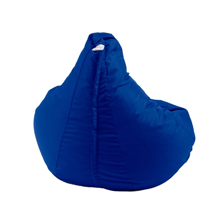 Пуф за деца RFG, тип круша, промазка, 160 L, син