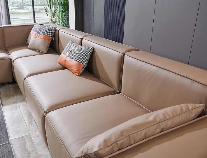 Фотьойл RFG Kiano, екокожа, 1160 х 880 х 760 mm, кафяв