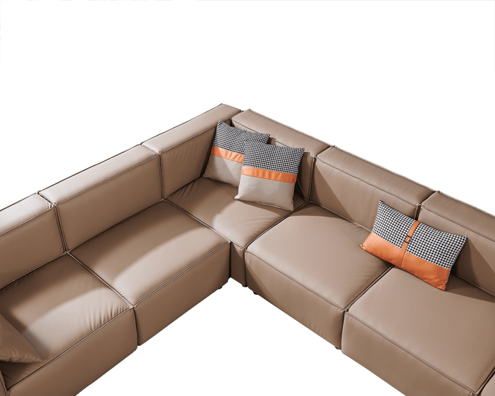 Фотьойл RFG Kiano, екокожа, 1160 х 880 х 760 mm, кафяв