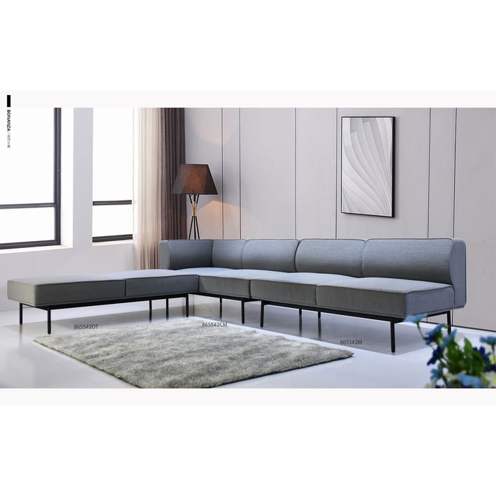 Модул RFG Klark, двоен, текстил, 1600 х 800 х 720 mm, сив