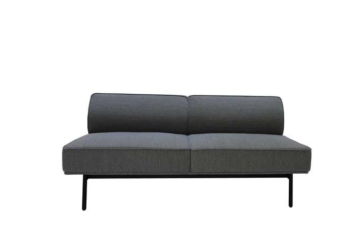 Модул RFG Klark, двоен, текстил, 1600 х 800 х 720 mm, сив