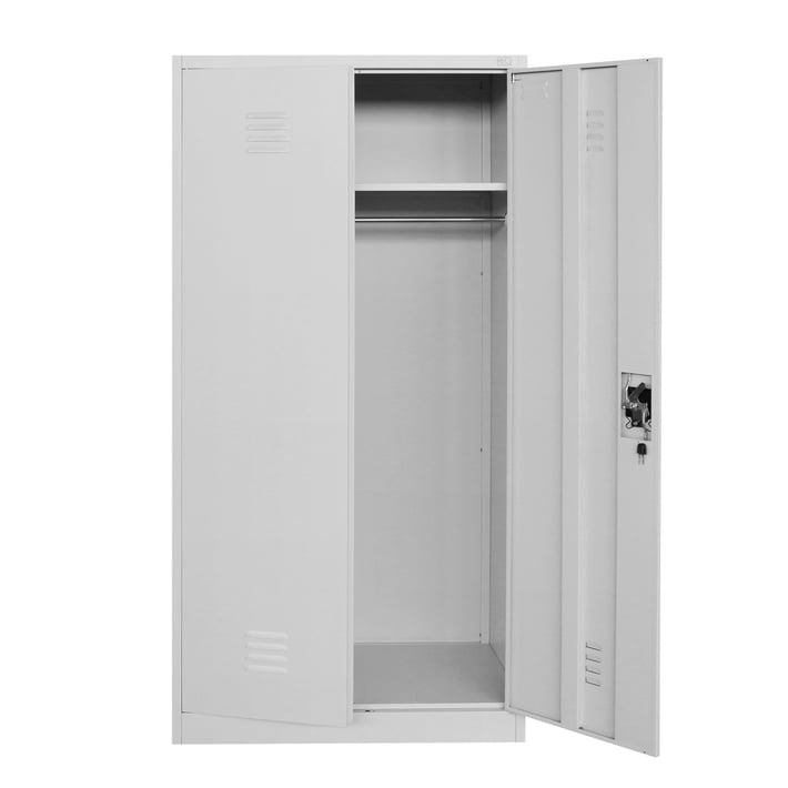 Шкаф RFG, за препарати, метален, 900 х 500 х 1820 mm, сив