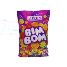 Roshen Бонбони Bim Bom, карамелажни, с плодов пълнеж, 1 kg