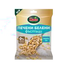 Rois Печени фъстъци, белени, с морска сол, 140 g