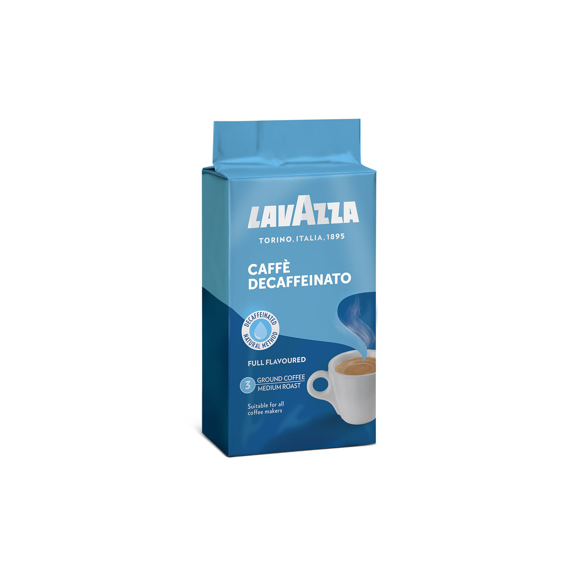 Lavazza Мляно кафе Decaffeinato, безкофеиново, 250 g