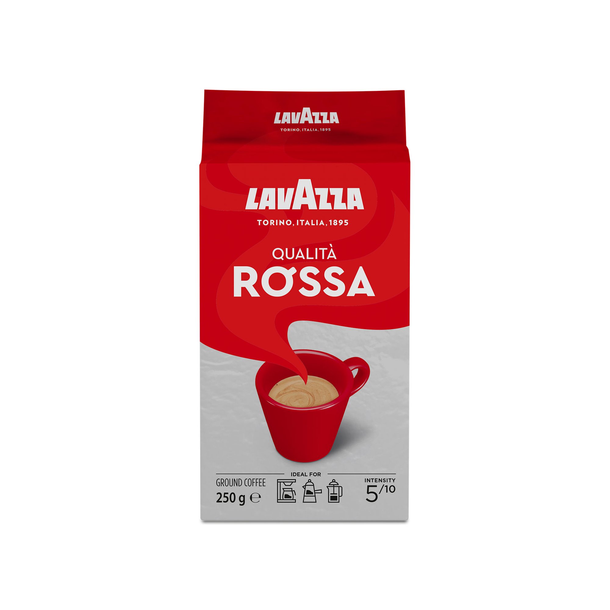 Lavazza Мляно кафе Qualitá Rossa, 250 g