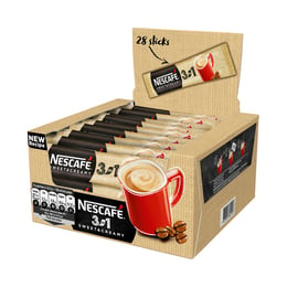 Nescafé Разтворимо кафе 3in1 Creamy, 17 g, 28 броя