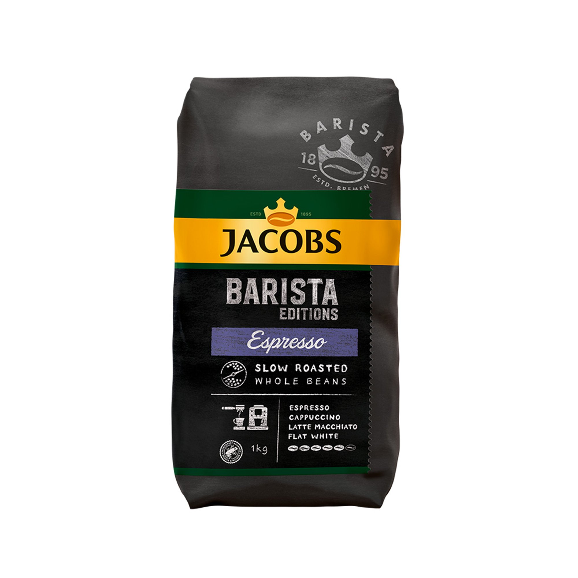 Jacobs Кафе на зърна Barista Editions Espresso, 1 kg