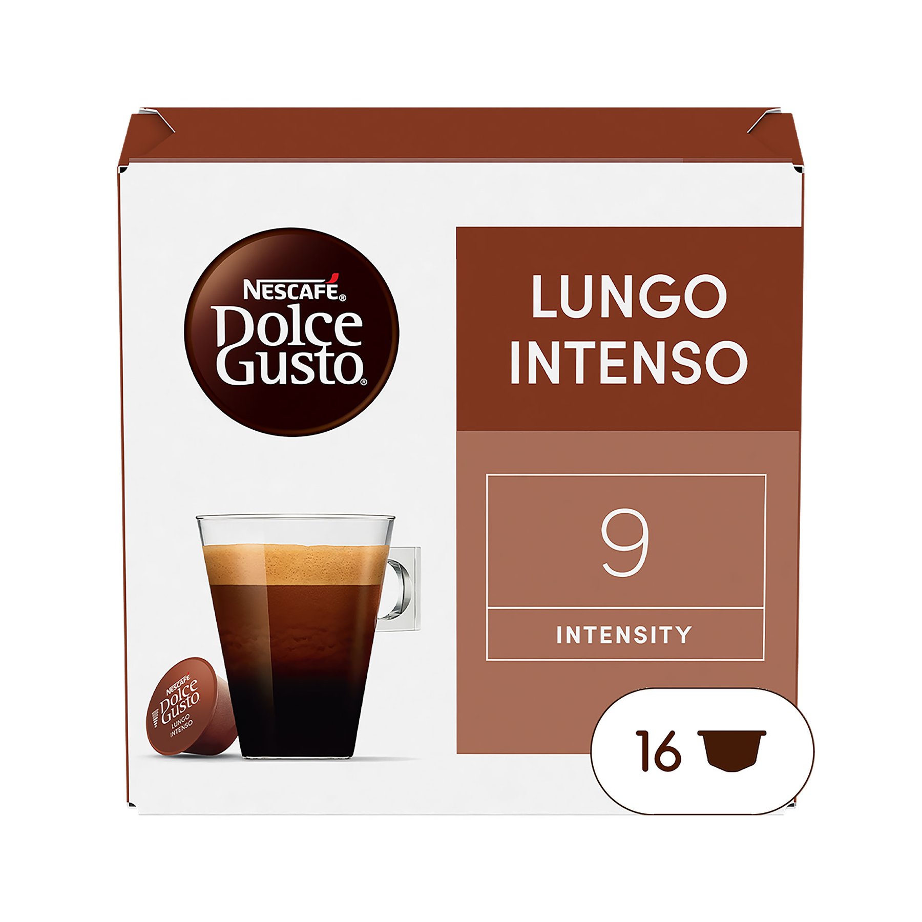 Nescafé Dolce Gusto Lungo Intenso - Café - 96 Capsules (Pack