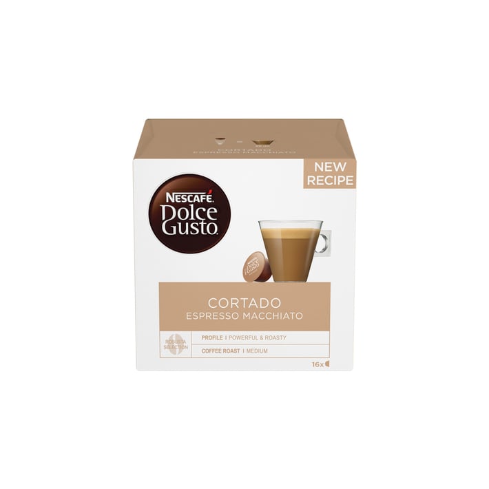 Nescafé Dolce Gusto Кафе капсула Cortado, 16 броя