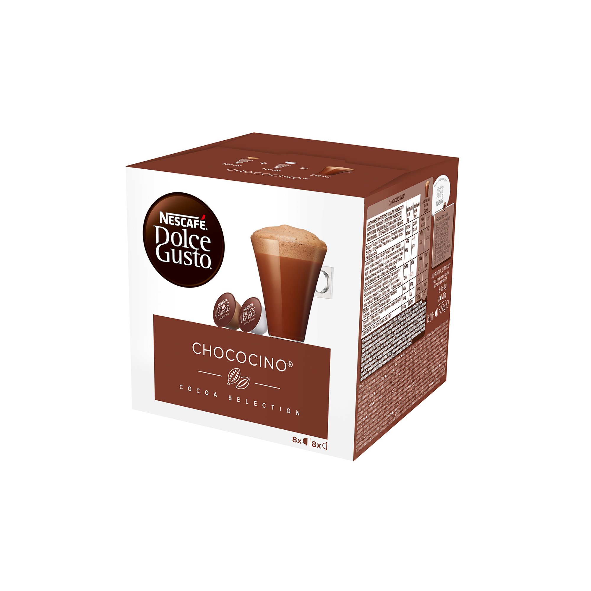 Nescafé Dolce Gusto Кафе капсула Chococino, 16 броя