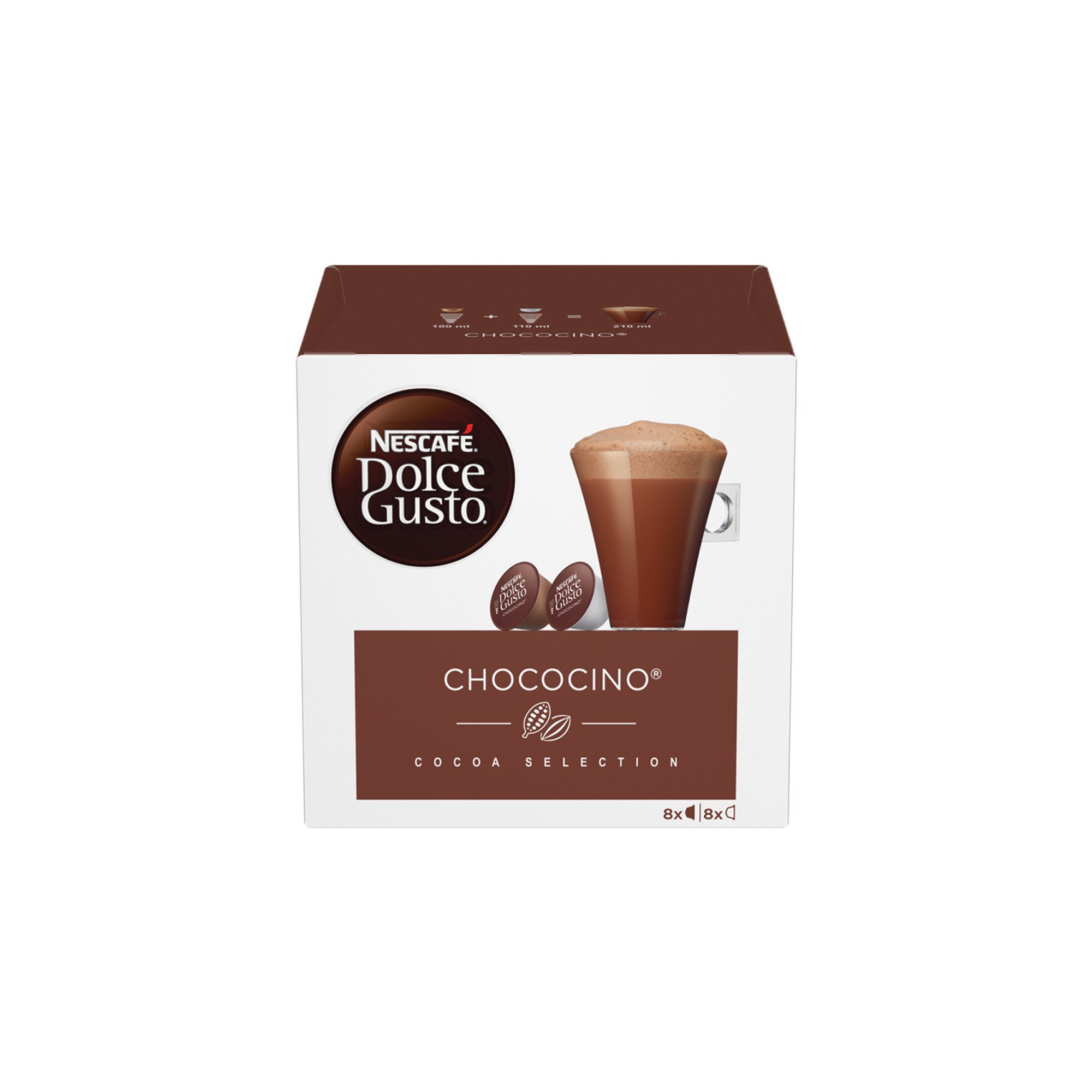 Nescafé Dolce Gusto Кафе капсула Chococino, 16 броя