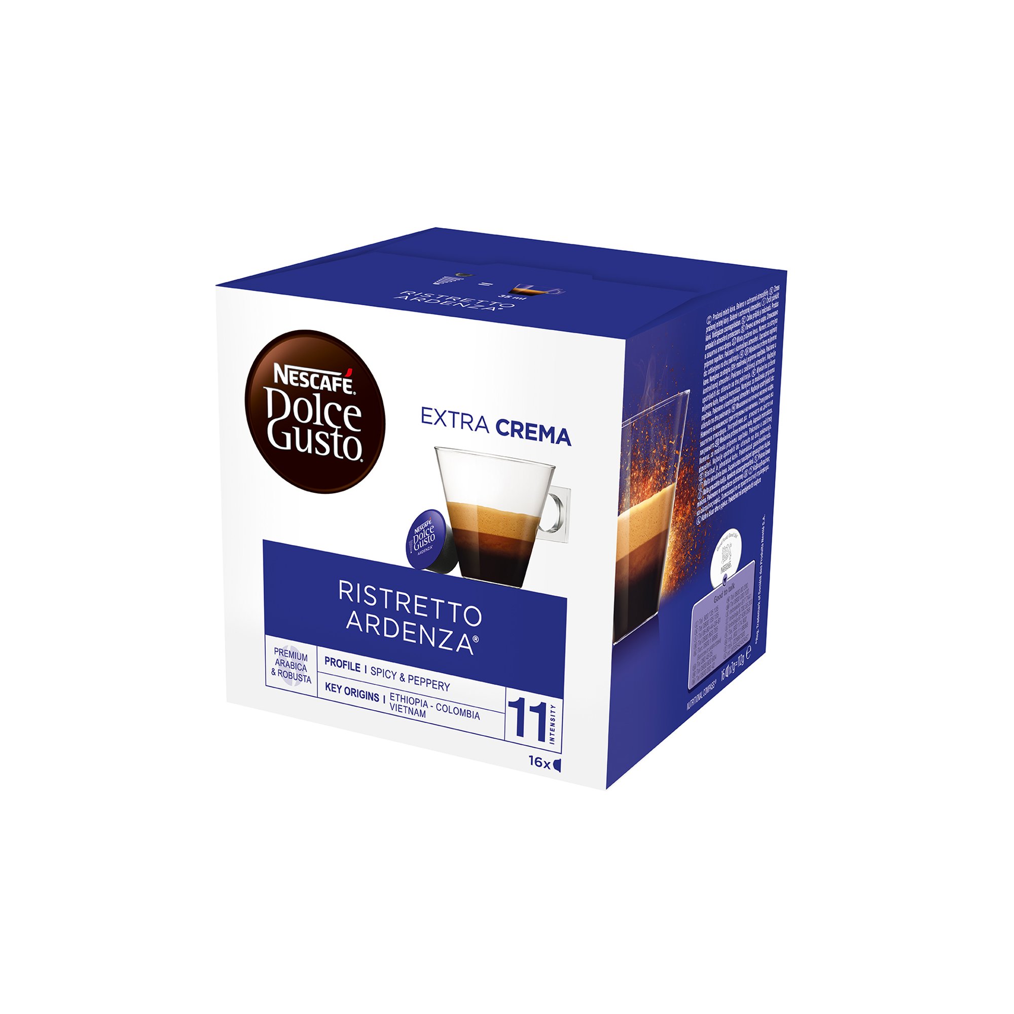 Nescafé Dolce Gusto Кафе капсула Ristretto Ardenza, 16 броя