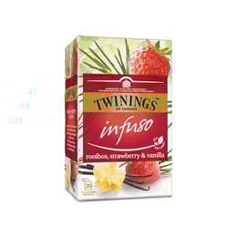 Twinings Чай ''Ройбос, ягода и ванилия'', билков, 2 g, в пакетче, 20 броя