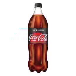 Coca-Cola Газирана напитка Zero, без захар, 1.5 L, в пластмасова бутилка