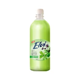 Elvi Течен сапун, билкови листа, 1 L, зелен