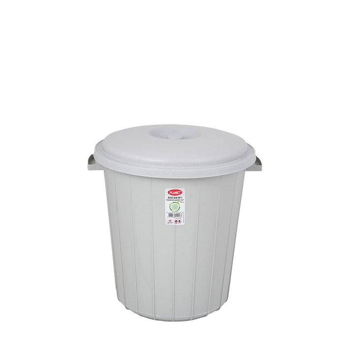 Planet Кош с капак UP108, 25 L, сив