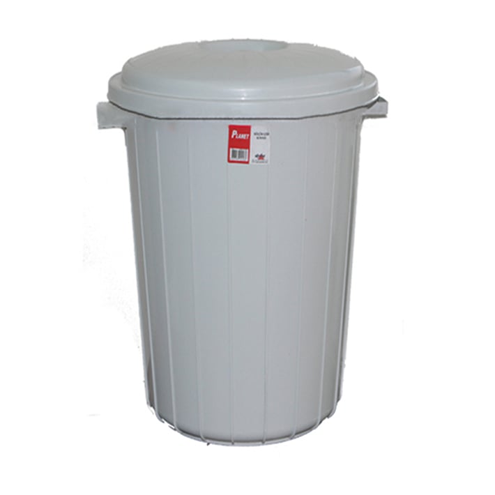 Planet Кош с капак UP104, 50 L, сив