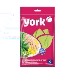 York Ръкавици Алое Вера, гумени, S