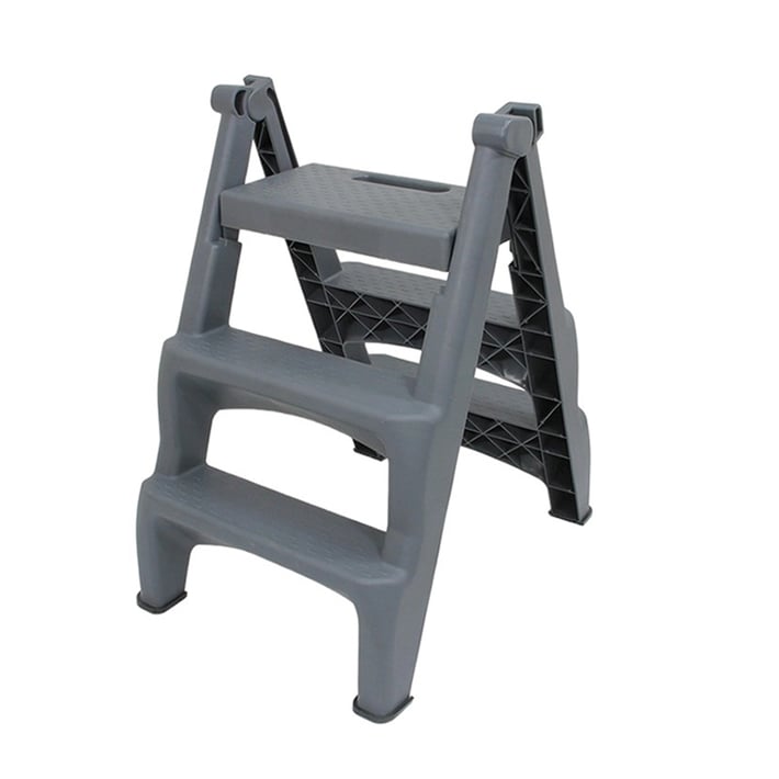 Стълба Office 1, с 3 стъпала, PVC, 47 х 62 х 72.3 cm