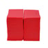 Салфетки, целулоза, двупластови, 1/8 сгъвка, 33 х 33 cm, червени, 150 броя
