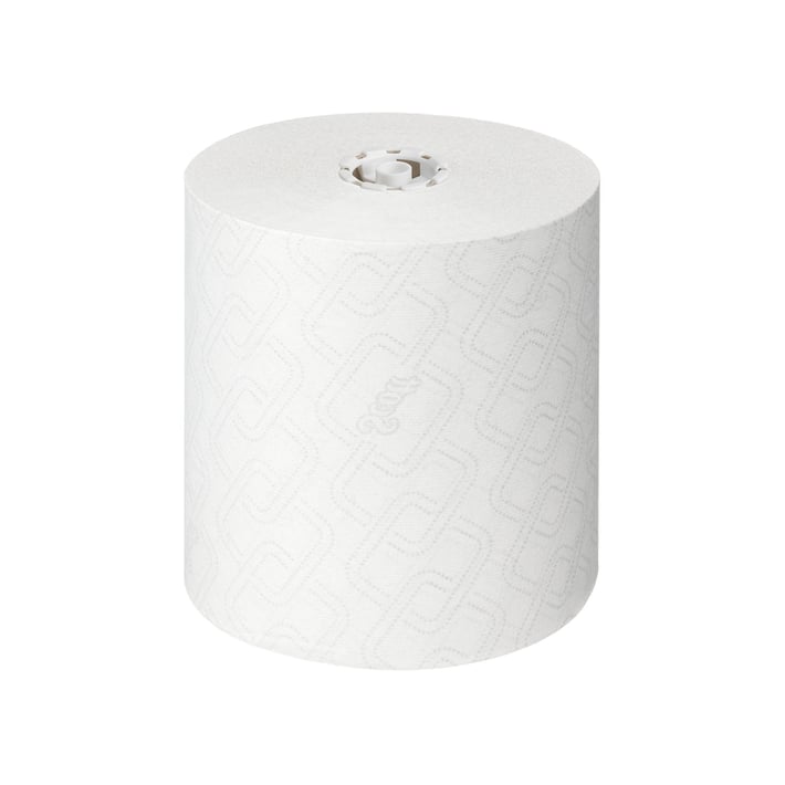 Kimberly-Clark Кърпи за ръце Scott Essential 6691, на ролка, 350 m, бели, 6 броя