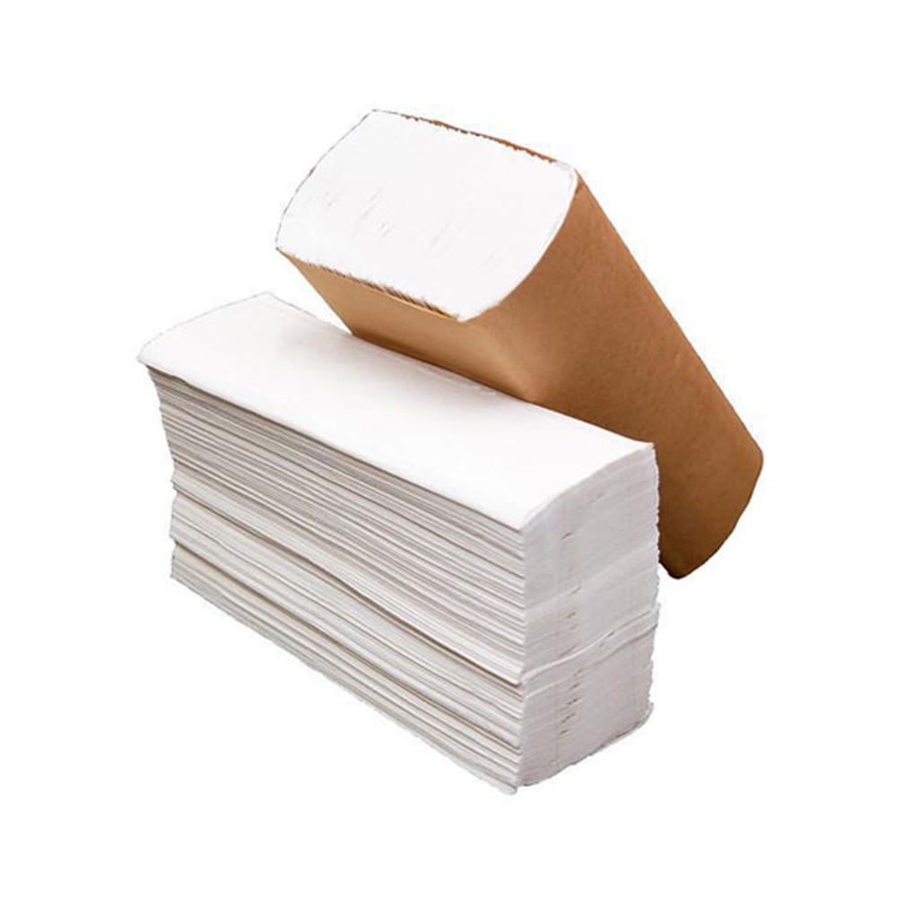 Кърпи за ръце, Z-сгъвка, 21 x 20 cm, двупластови, целулозни, 200 къса, 20 броя