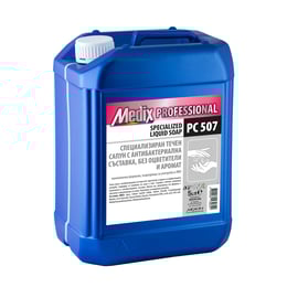 Medix Течен сапун PC507, антибактериален, без аромат, 5 L