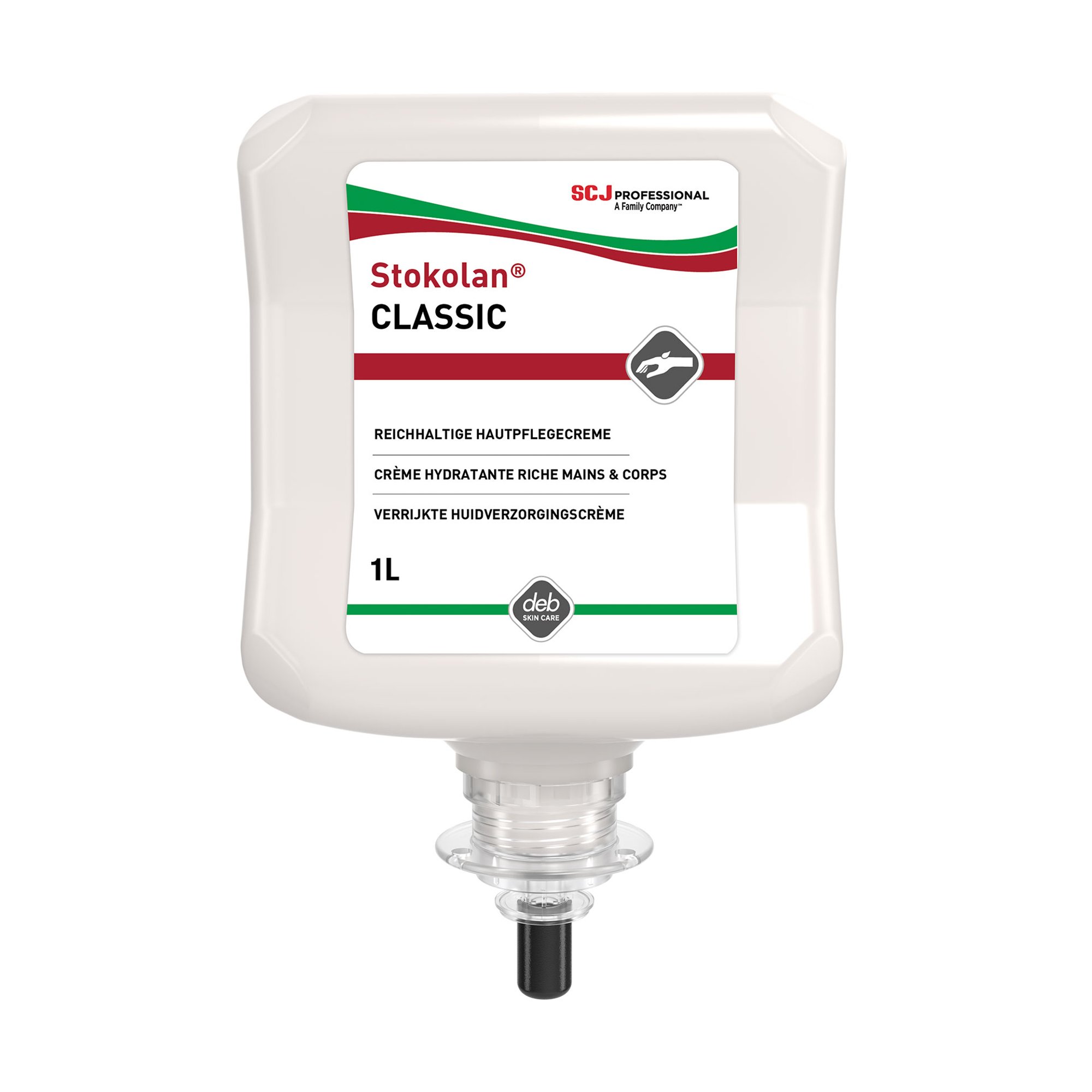 SCJohnson Крем за ръце Stokolan Classic, подхранващ, 1 L